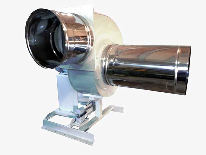 Aspiratore chiocciolato