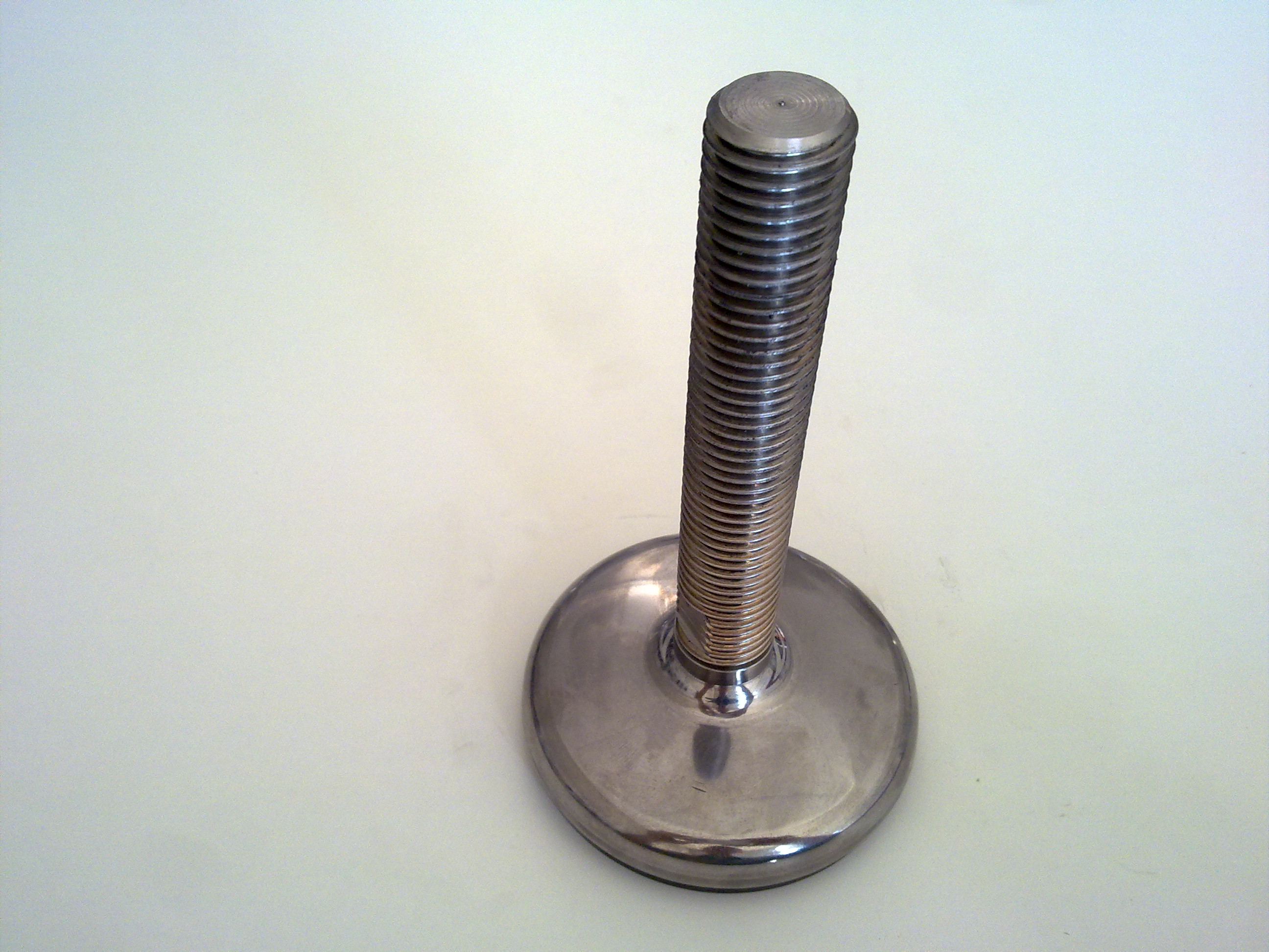 Piede antivibrante inox